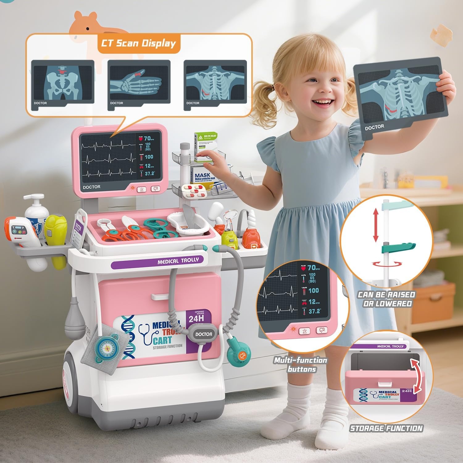 Kids Doctor Education - Набор для ролевых игр «Доктор» для