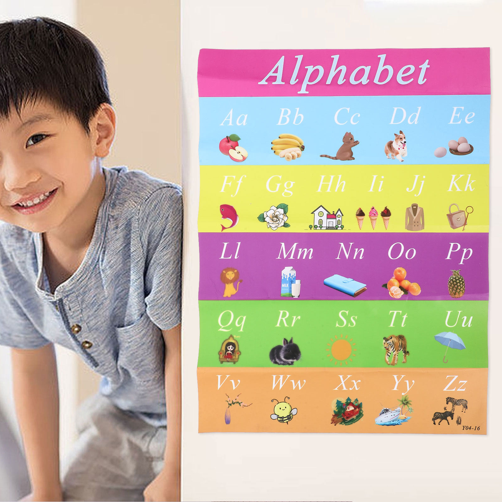 Kids Education Nursery - Самоклеящаяся азбука для раннего обучения детей