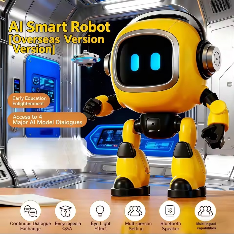 Kids Education Toys - Интерактивный образовательный STEM-робот с программированием, голосовым