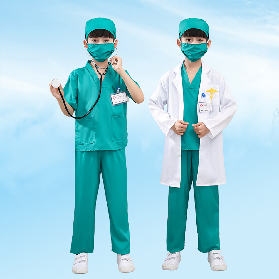 Детская белая медицинская форм – обзор и цена Kids Doctor Education