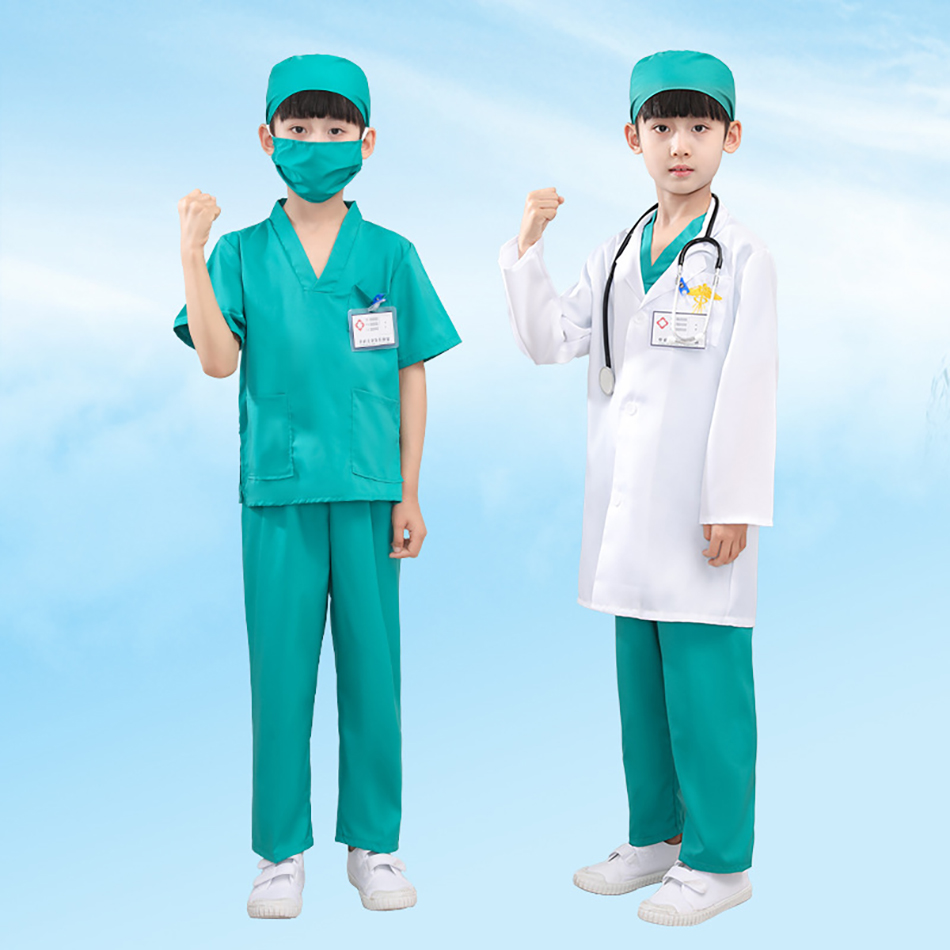 Детская белая медицинская форм – обзор и цена Kids Doctor Education