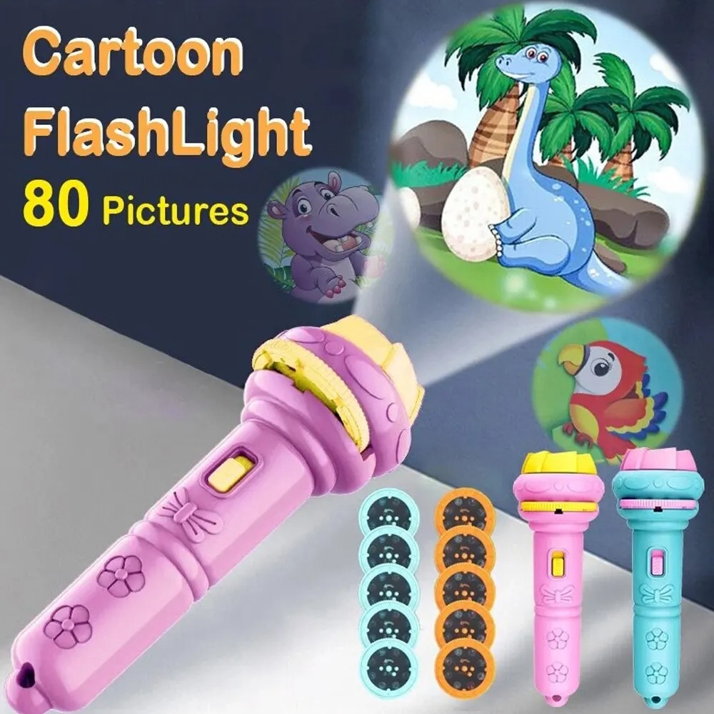Детский проектор-фонарик с 10  – обзор и цена Drawing Projector Kids
