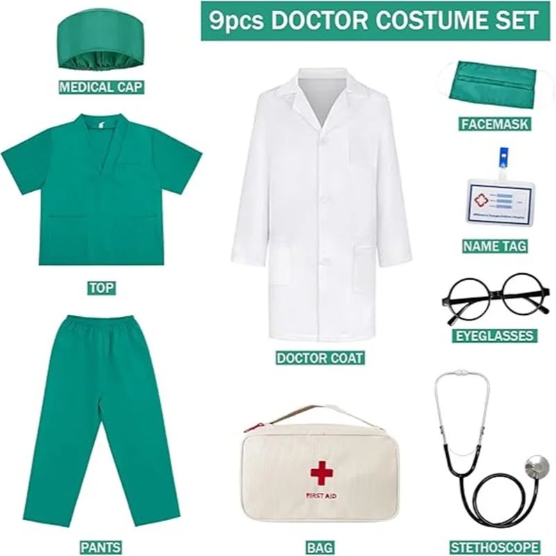 Детский топ + брюки + пальто + – обзор и цена Kids Doctor Education