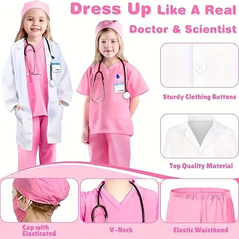 Детский топ + брюки + пальто + – обзор и цена Kids Doctor Education