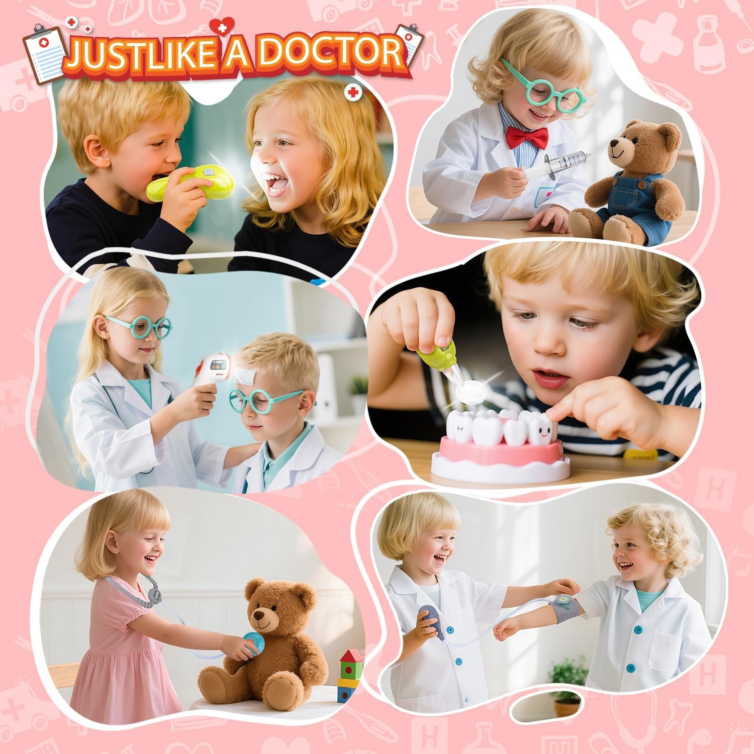 Набор для ролевых игр «Доктор» – обзор и цена Kids Doctor Education