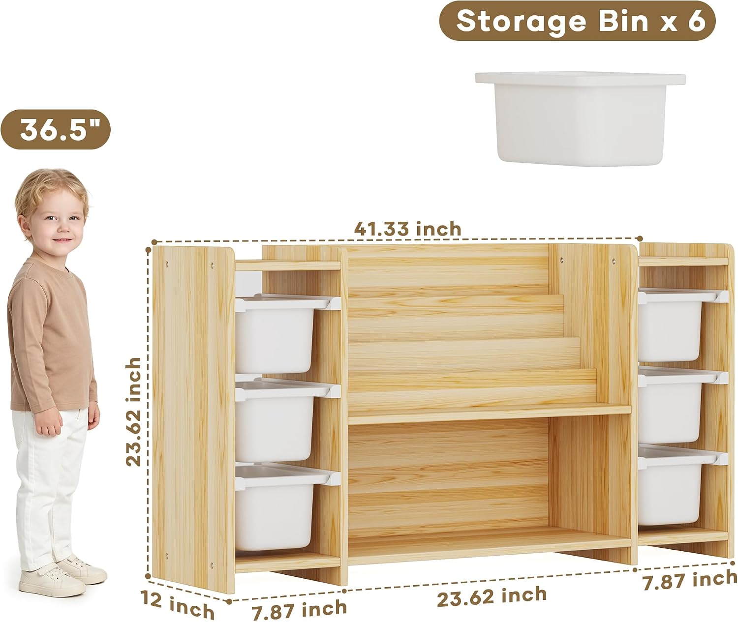 Органайзер для хранения детски – обзор и цена Montessori Shelf Toy
