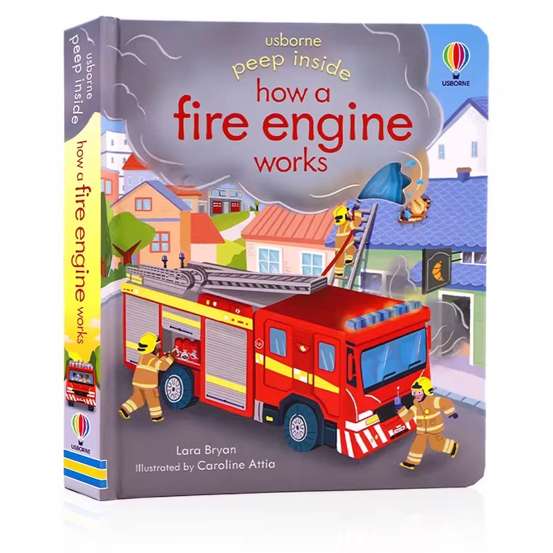 Книги Usborne Peep Inside: Как – обзор и цена Kids Education Picture