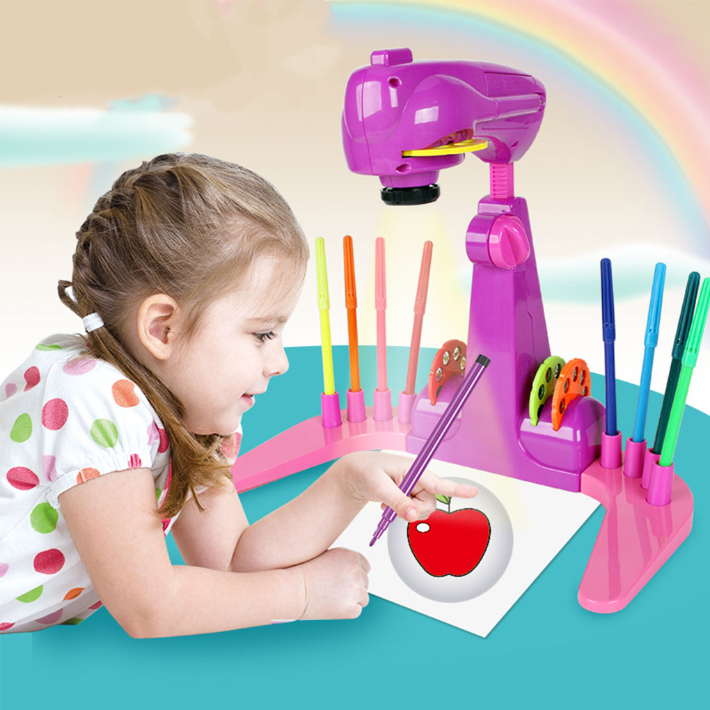 Обучающий детский стол для рис – обзор и цена Drawing Projector Kids