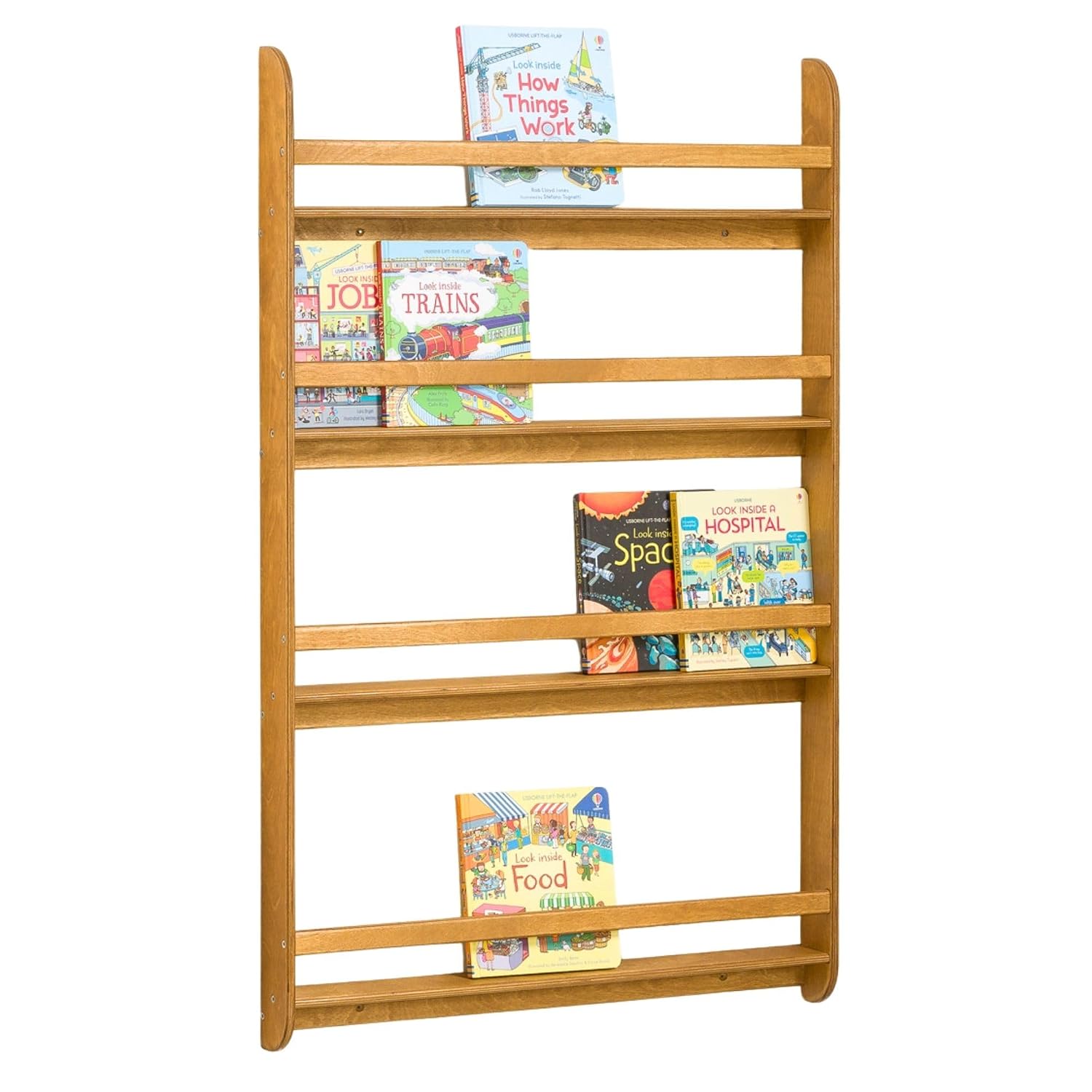 Настенная книжная полка Монтес – обзор и цена Montessori Shelf Toy