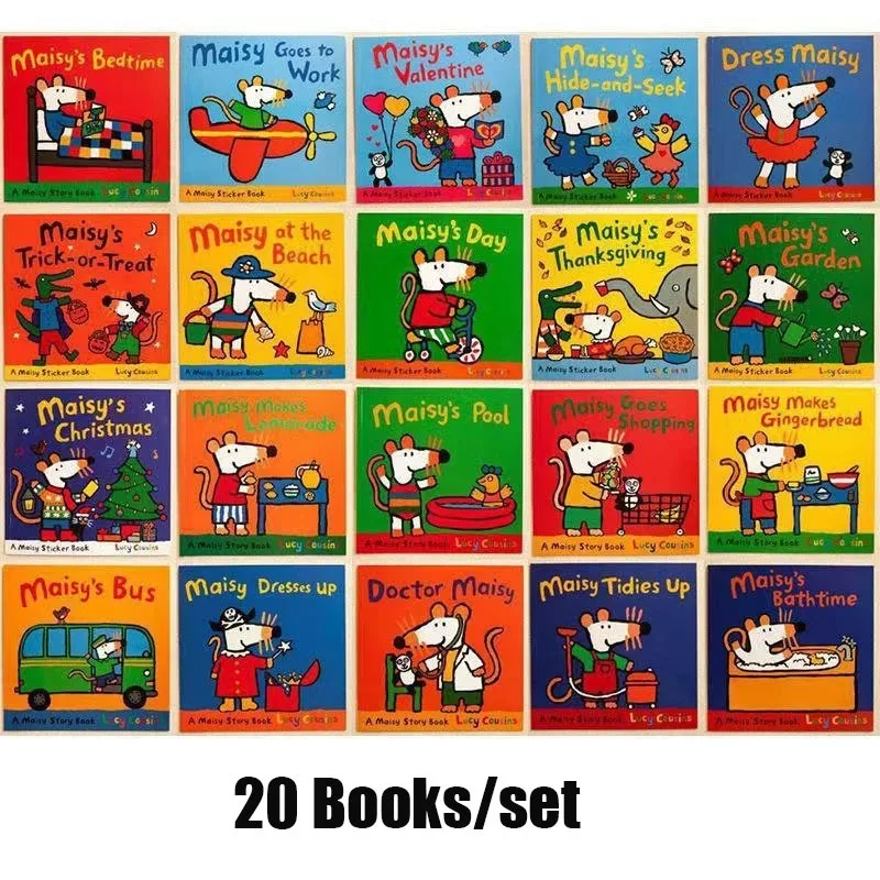 20 книг/набор Maisy Mouse англ – обзор и цена Kids Education Picture
