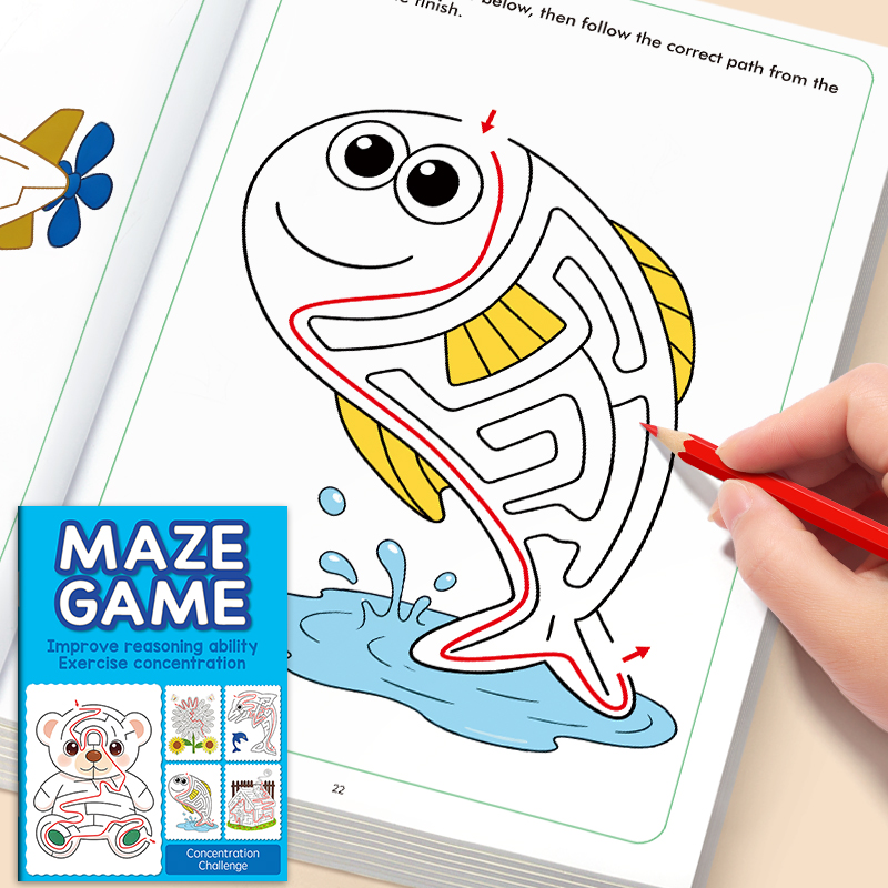 Занимательная книга-лабиринт д – обзор и цена Education Kids Definition