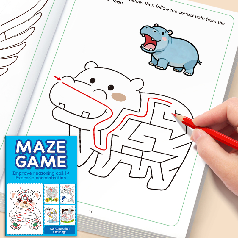 Занимательная книга-лабиринт д – обзор и цена Education Kids Definition