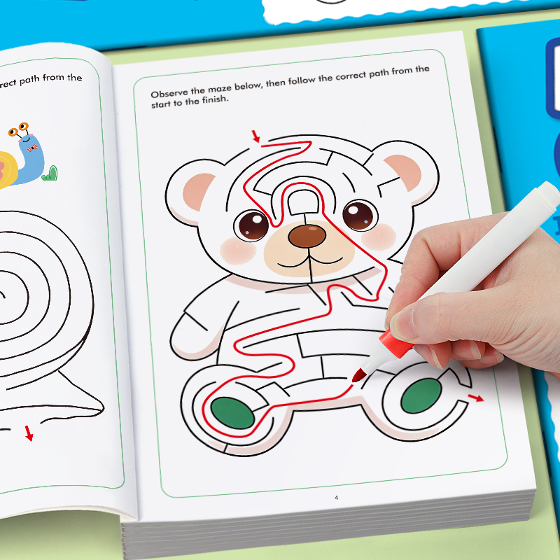 Занимательная книга-лабиринт д – обзор и цена Education Kids Definition