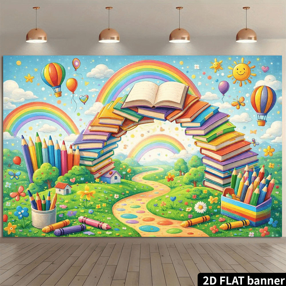 Яркий настенный гобелен для де – обзор и цена Kids Education Nursery
