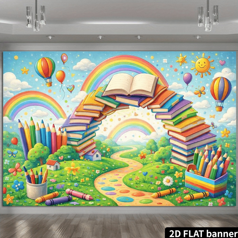 Яркий настенный гобелен для де – обзор и цена Kids Education Nursery