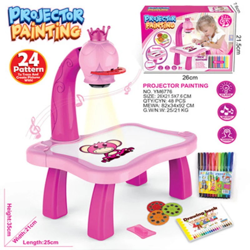 Детская проекционная доска для – обзор и цена Drawing Projector Kids